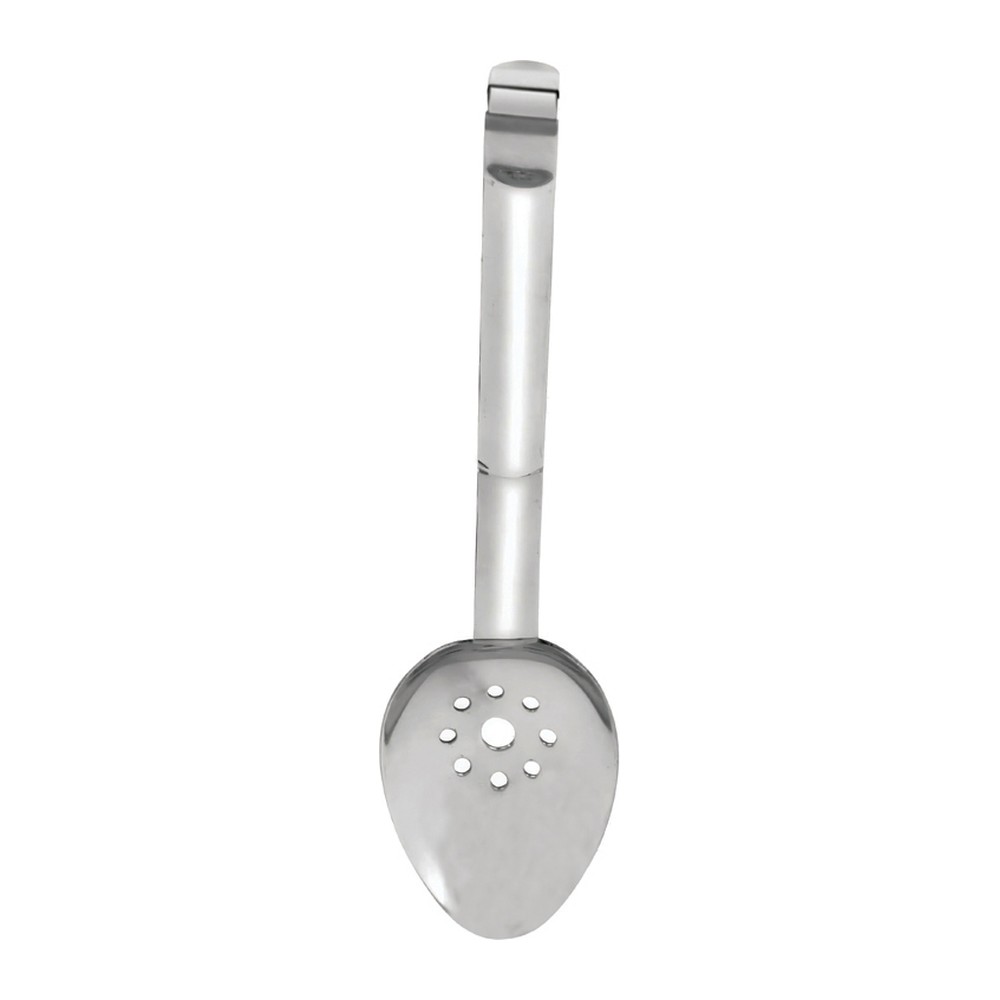 Novatex Perforated Ragout Serving Spoon Stainless Steel, Tubular Hook Handle, 33 cm