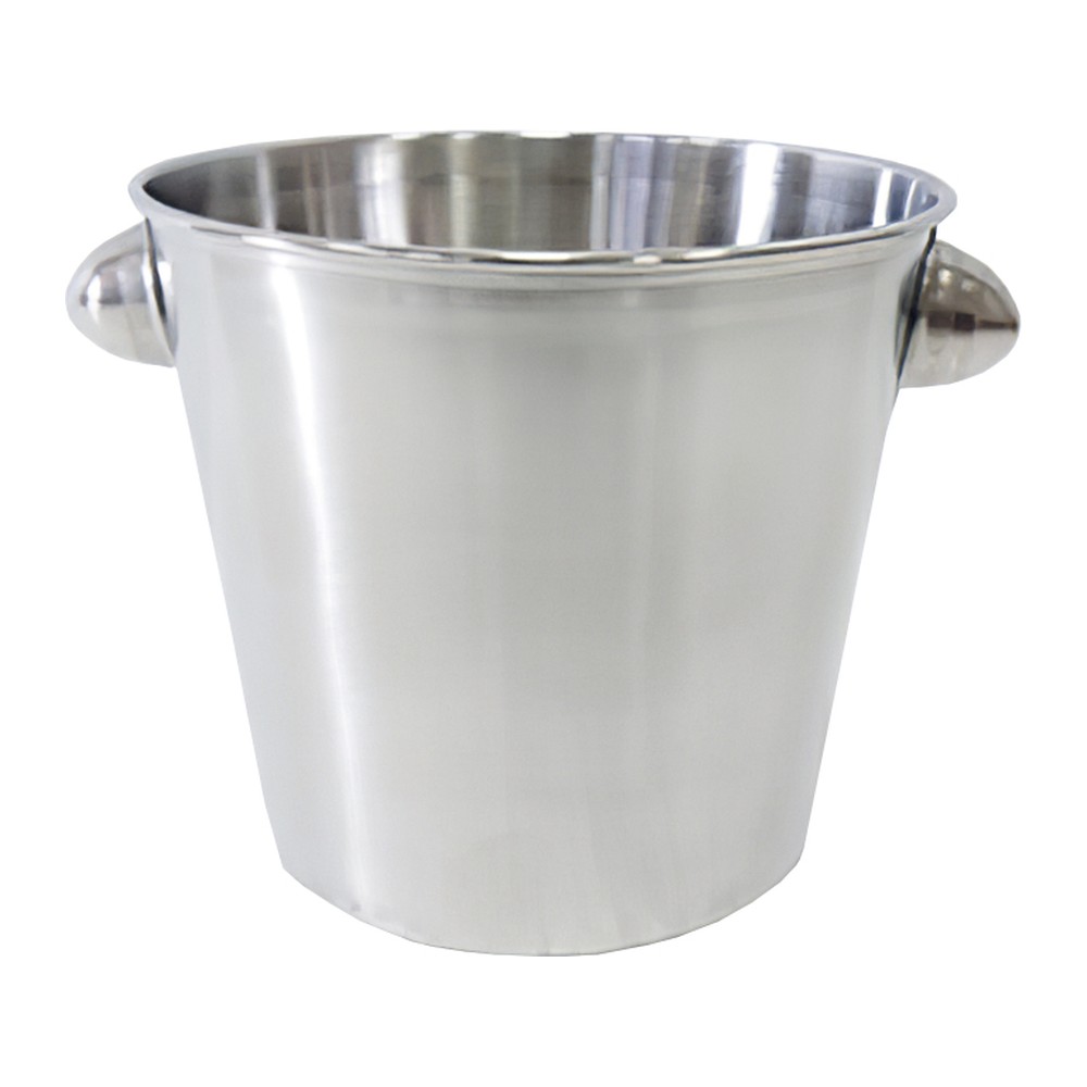 Novatex Champagne Bucket with Knob Handles, Stainless Steel, Ø21 x 21 cm