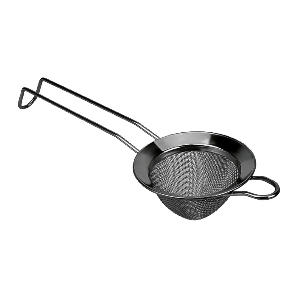 Novatex Conical Fine Mesh Cocktail Strainer, Black, Ø8.5 cm