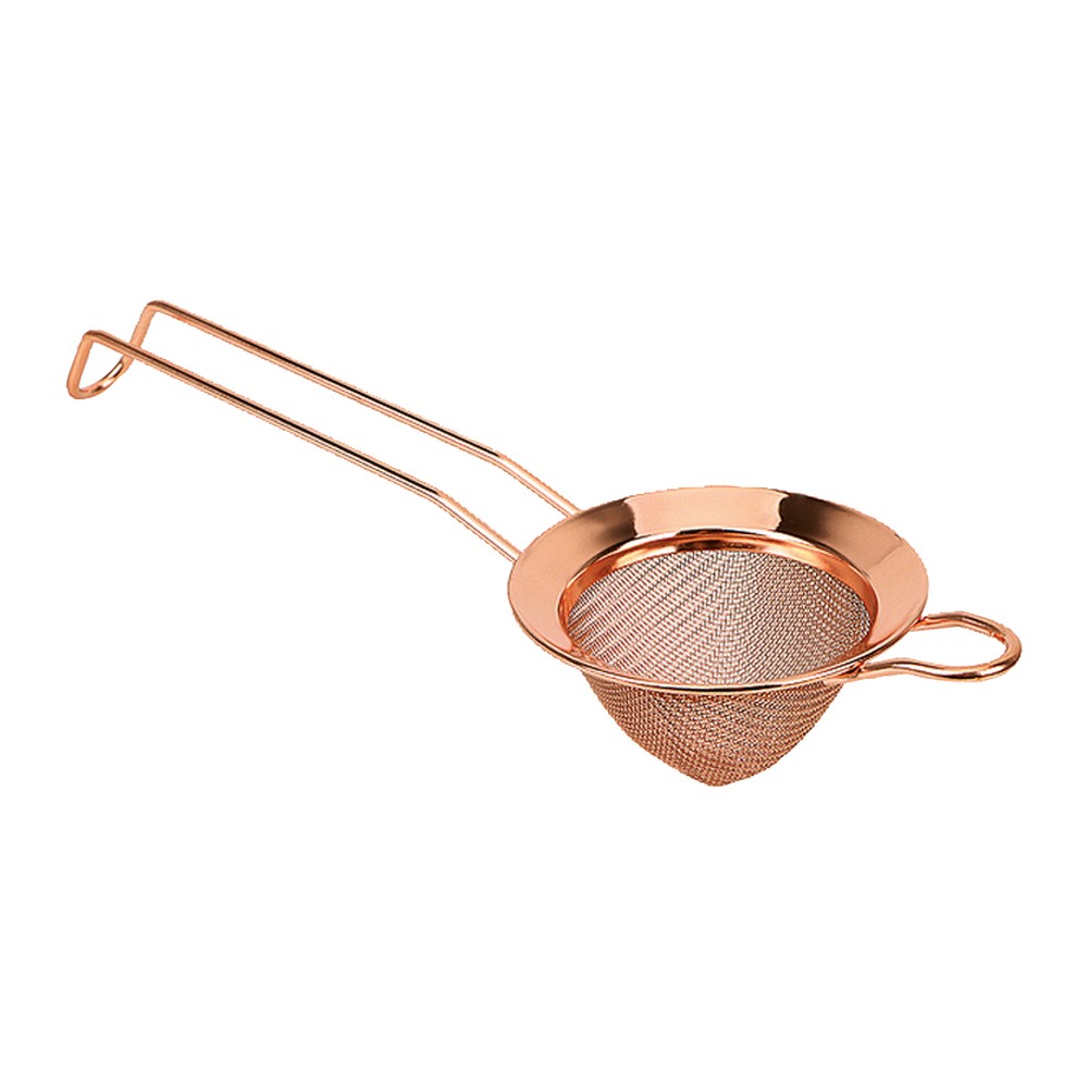 Novatex Fine Mesh Conical Cocktail Strainer, Copper Finish, Ø8.5 cm