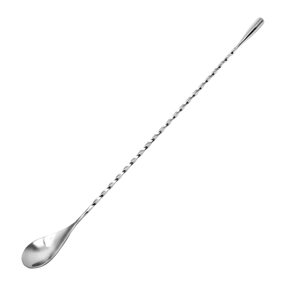 Novatex Bar Spoon with Twisted Shaft, Stainless Steel, 40 cm