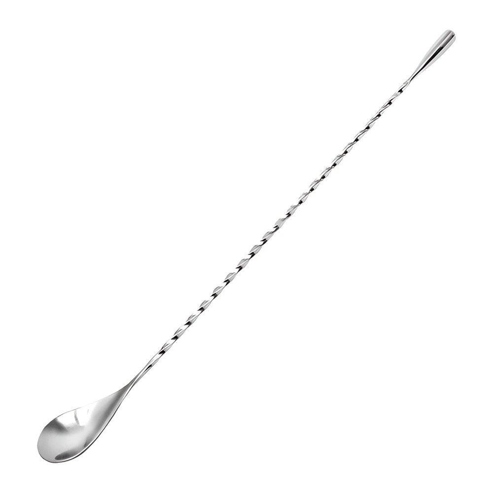 Novatex Bar Spoon with Twisted Shaft, Stainless Steel, 30 cm