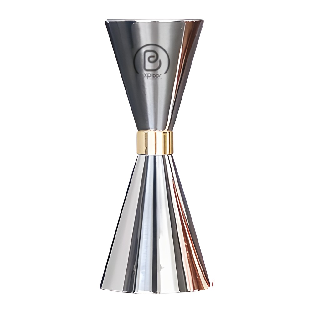 Novatex Japanese Double Jigger Slim, Stainless Steel, 25/50 ml