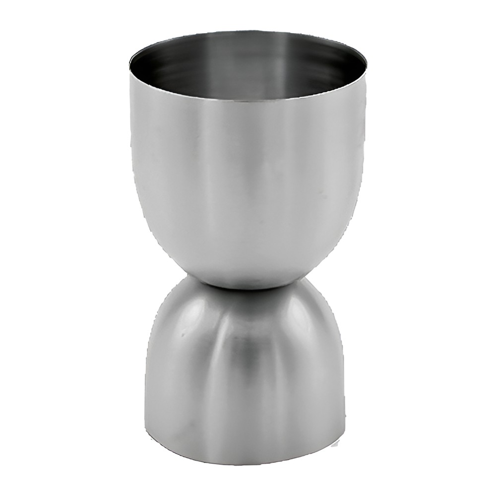 Novatex Double Jigger with Rounded Cups, Stainless Steel, 20/40 ml