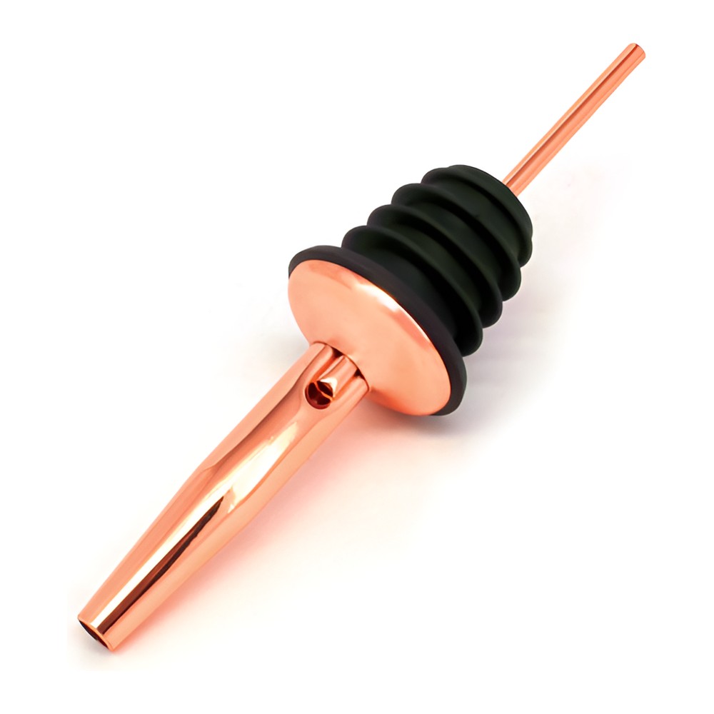 Novatex Free Flow Speed Pourer, Copper Finish, 11 cm