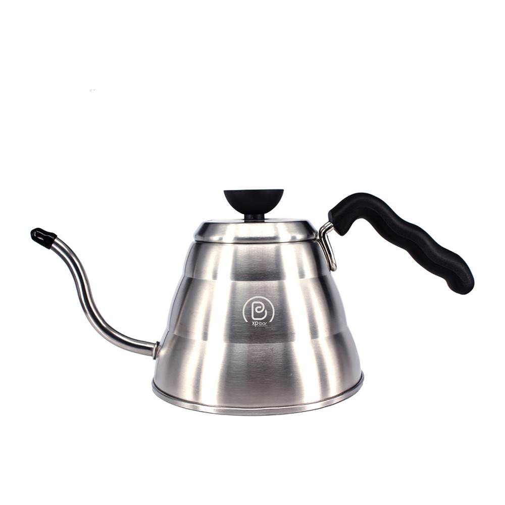 Novatex Gooseneck Pour-Over Coffee Kettle Stainless Steel, 1000 ml