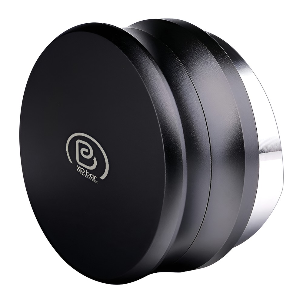 Novatex Palm Coffee Tamper for Espresso, Black, Ø5.8 cm