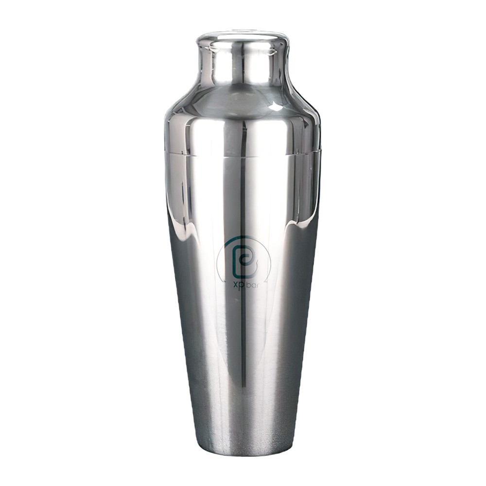 Novatex Parisienne Cocktail Shaker Calabrese, 18/10 Stainless Steel, 550 ml