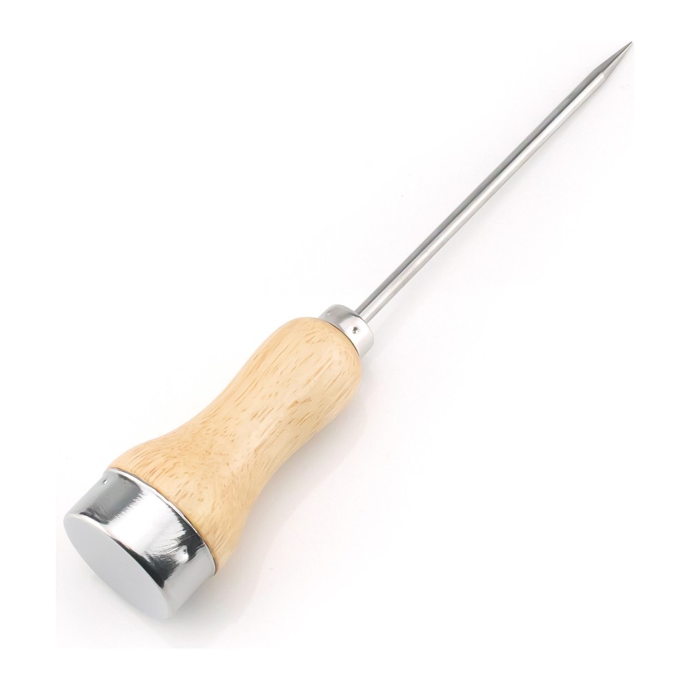 Novatex Ice Pick with Wooden Handle, Stainless Steel, 24 cm