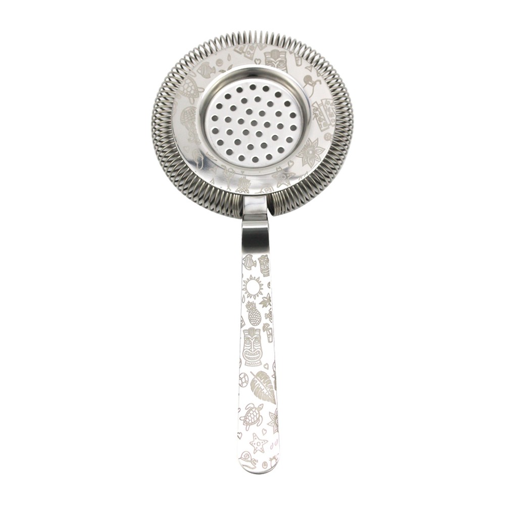 Novatex Hawthorne Cocktail Strainer Decor, Stainless Steel