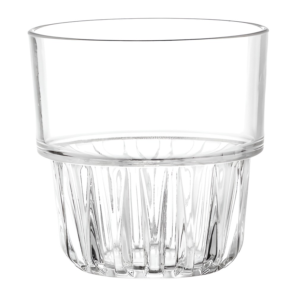 Novatex Clear Plastic Tumbler, AS, 290 ml, Ø8.6 x 8.2 cm