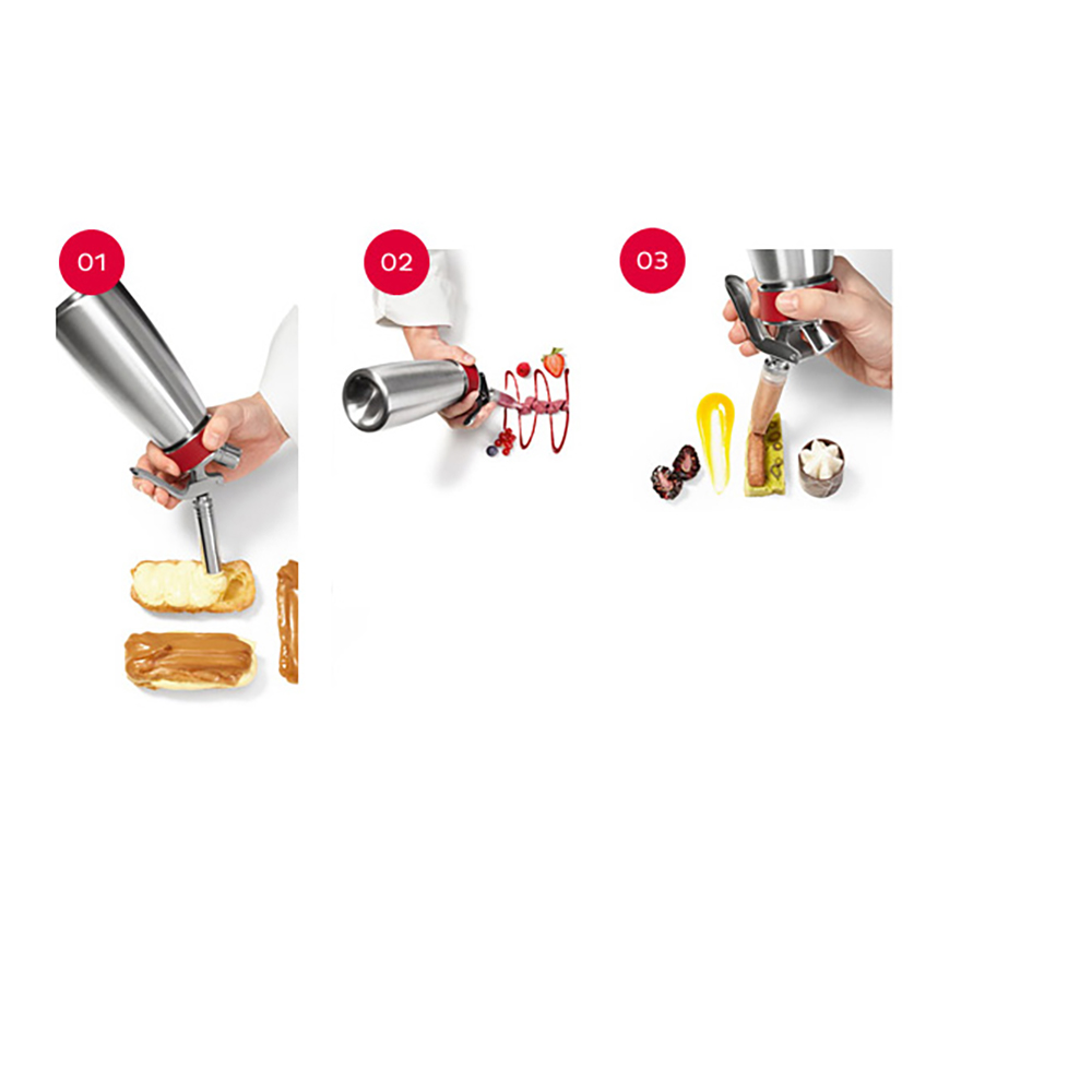 iSi Decorator Tip Set - Versatile Piping Tips for Precision Decoration