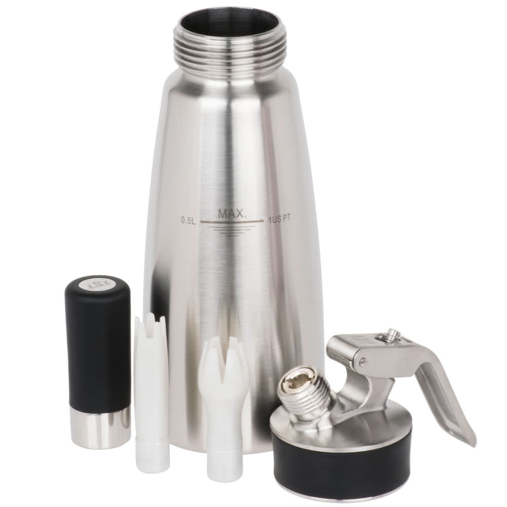 iSi Profi Whip Cream Siphon - Professional Whipped Cream Maker, 0.5 L