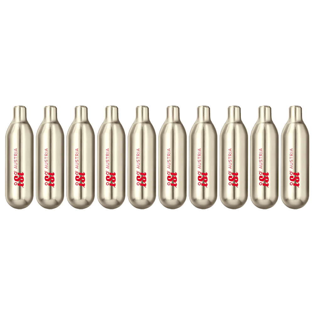 iSi Soda Charger - 10 pcs, 8.4g CO2 for Effortless Carbonation